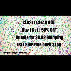 BLACK FRIDAY SALE: EVERYTHING MUST GO